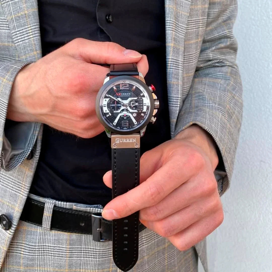 Magnus White Men's Watch