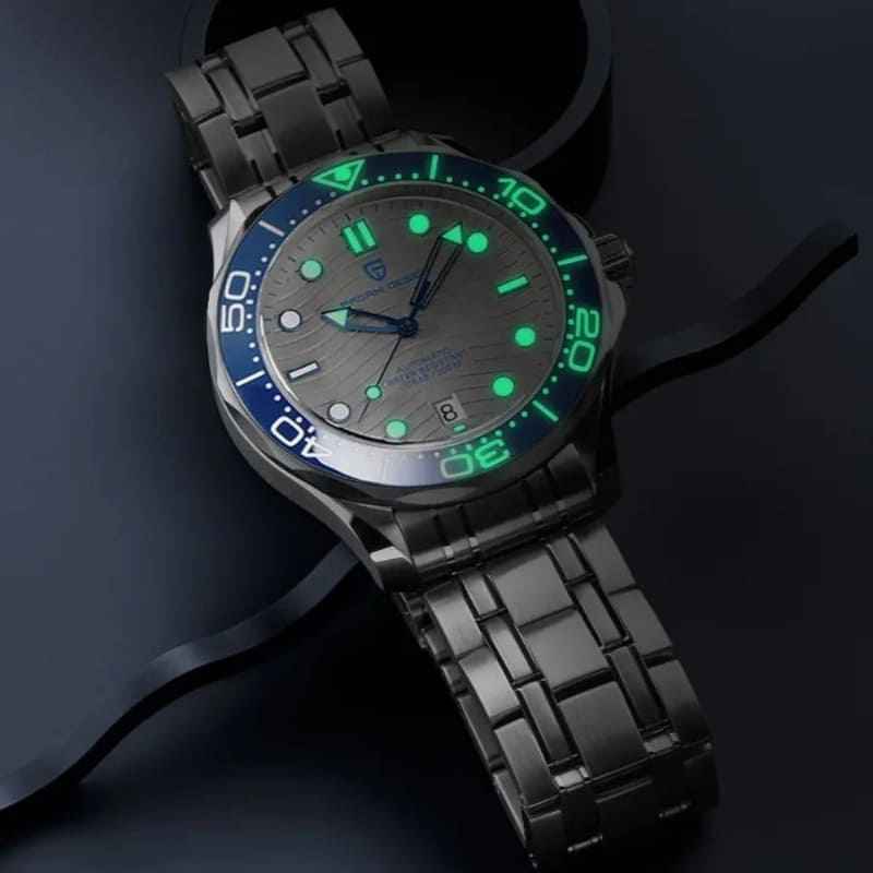Design Veracius Blue Steel Bracelet Watch