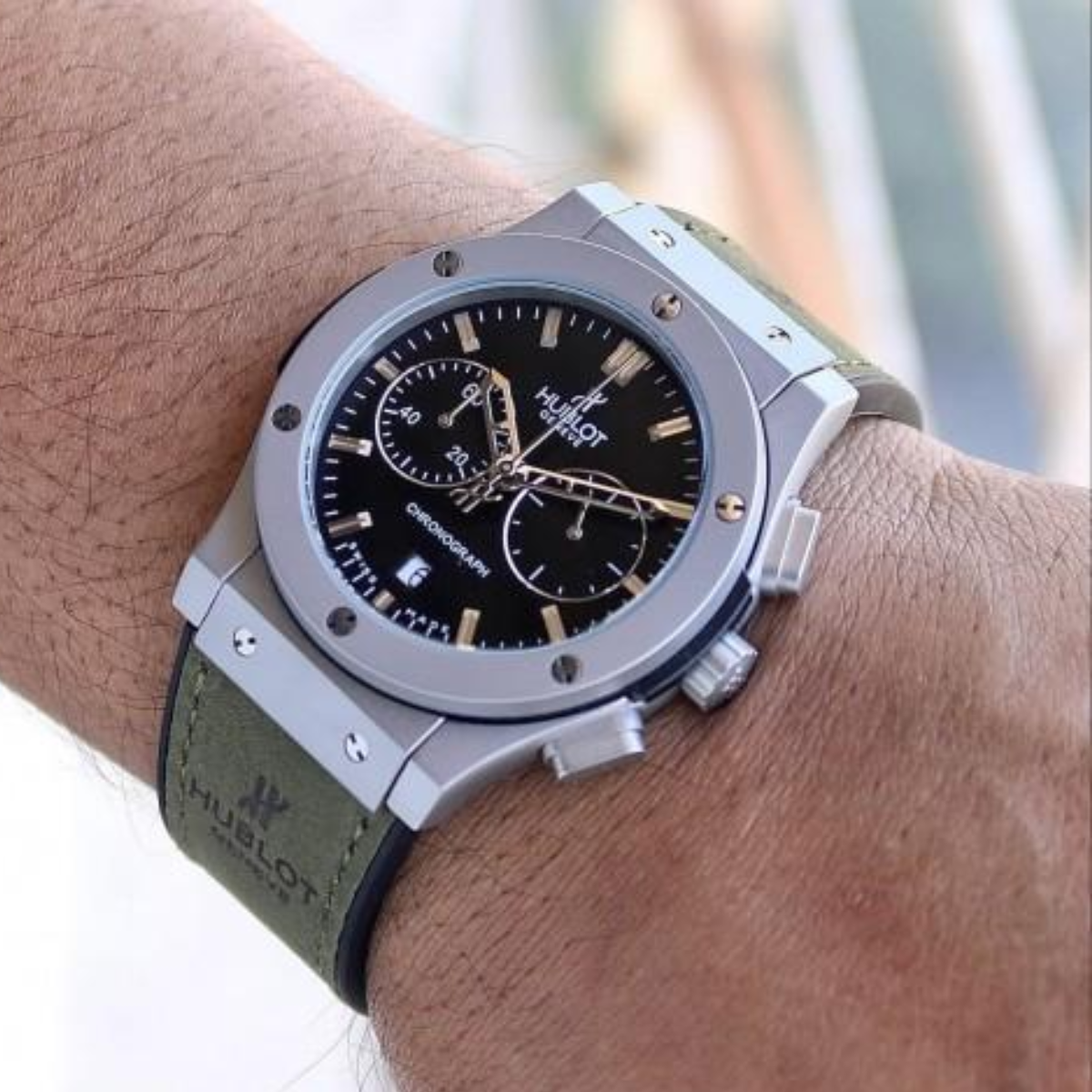 Classic Fusion Chronograph King Green 45mm