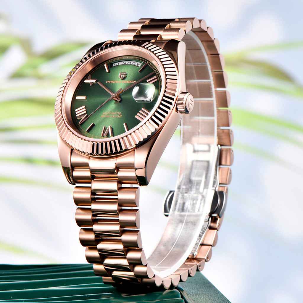 Design London Rose Gold Green