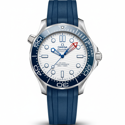 Seamaster Diver 300M America's Cup 42mm Rubber Strap
