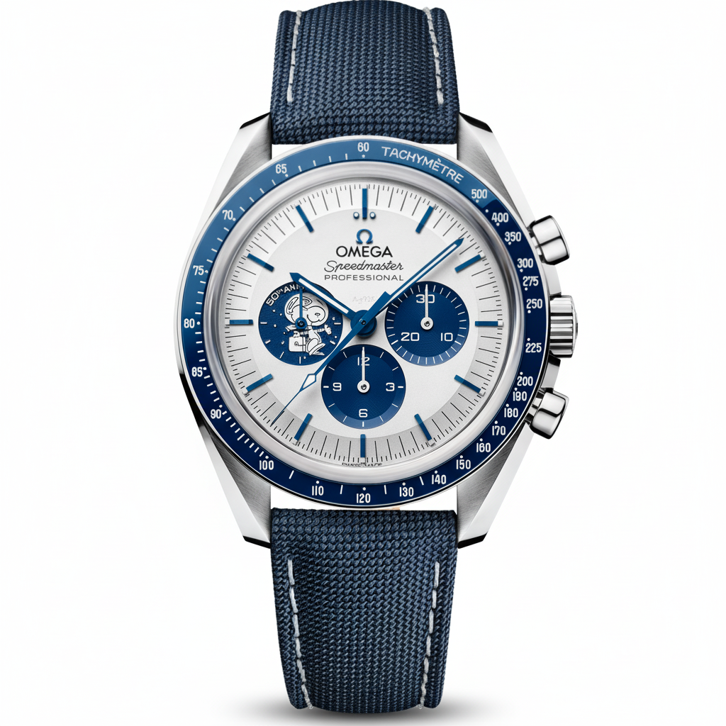 Speedmaster Silver Snoopy Award 50th Anniversary 42mm – Super Clone | Express Shipping