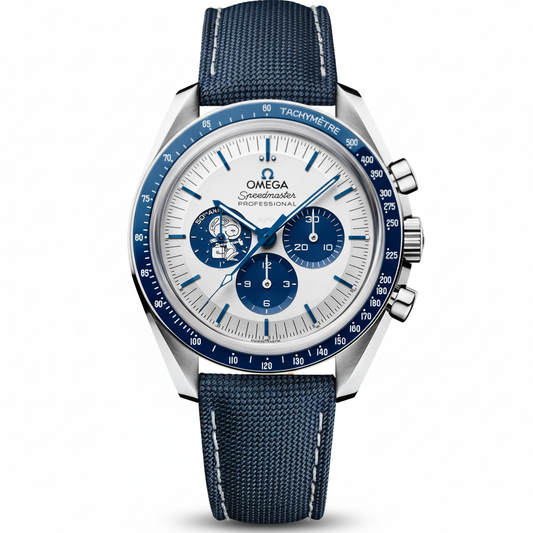 Speedmaster Silver Snoopy Award 50th Anniversary 42mm – Super Clone | Express Shipping
