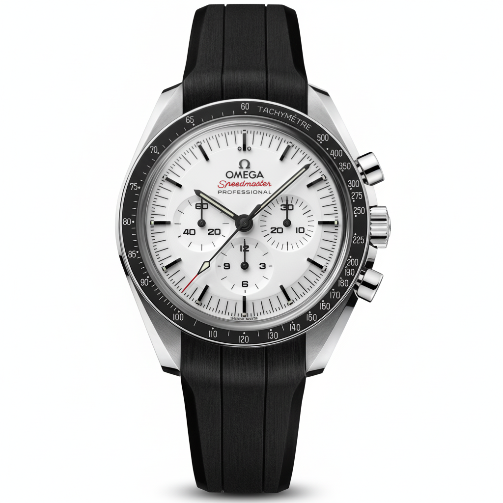 Speedmaster Moonwatch Professional 42mm Rubber Strap