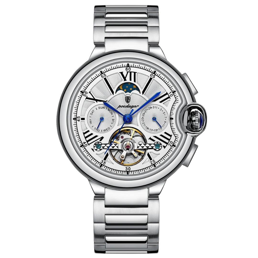 Olympus® Watch - Skeleton Automatic