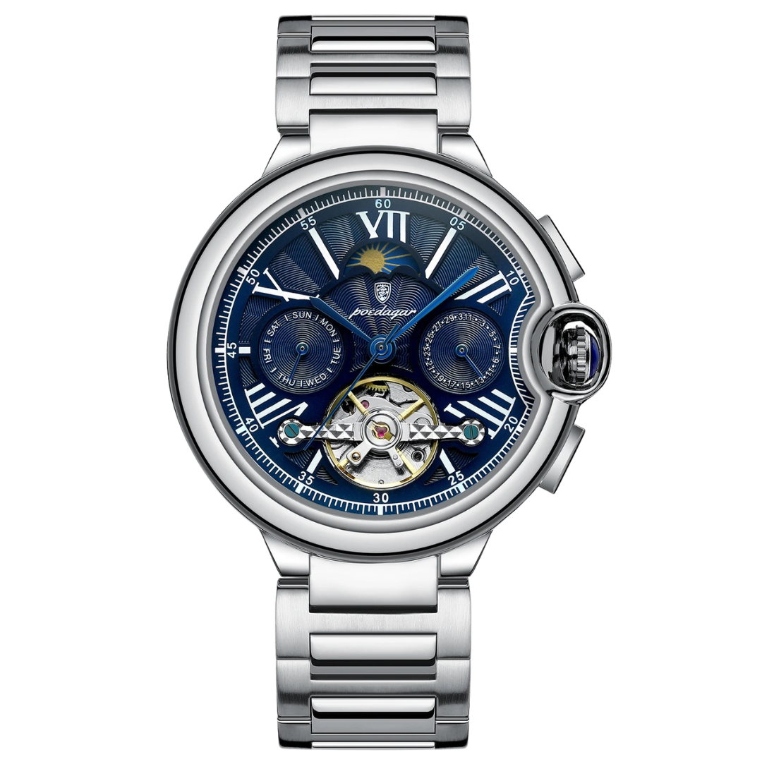 Olympus® Watch - Skeleton Automatic