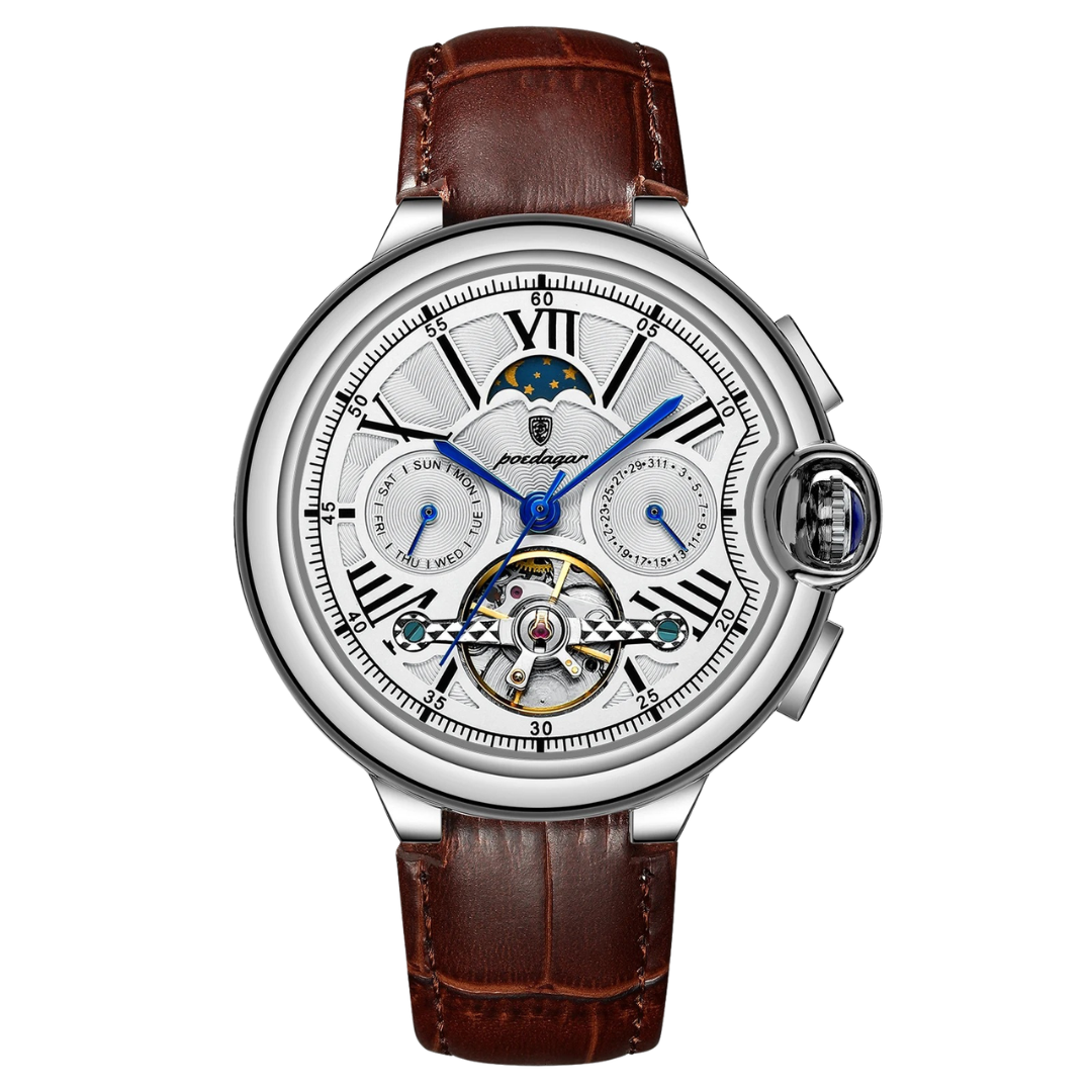 Olympus® Watch - Skeleton Automatic