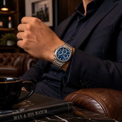 Horus® Watch - Stainless Steel Chronograph