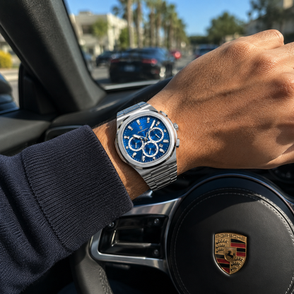 Horus® Watch - Stainless Steel Chronograph