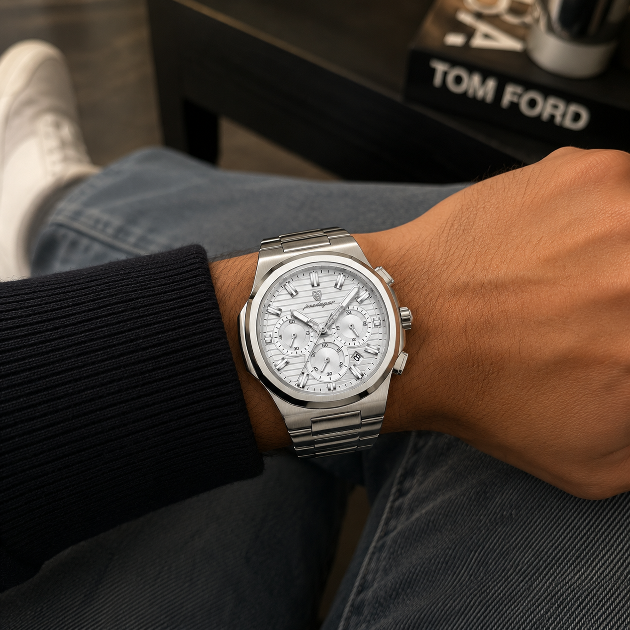 Horus® Watch - Stainless Steel Chronograph