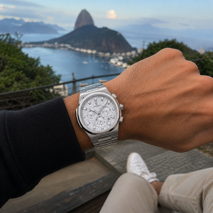 Horus® Watch - Stainless Steel Chronograph