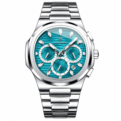 Horus® Watch - Stainless Steel Chronograph