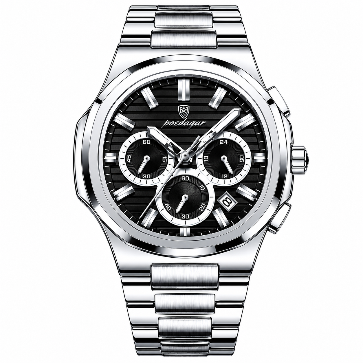Horus® Watch - Stainless Steel Chronograph