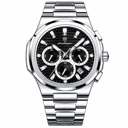 Horus® Watch - Stainless Steel Chronograph