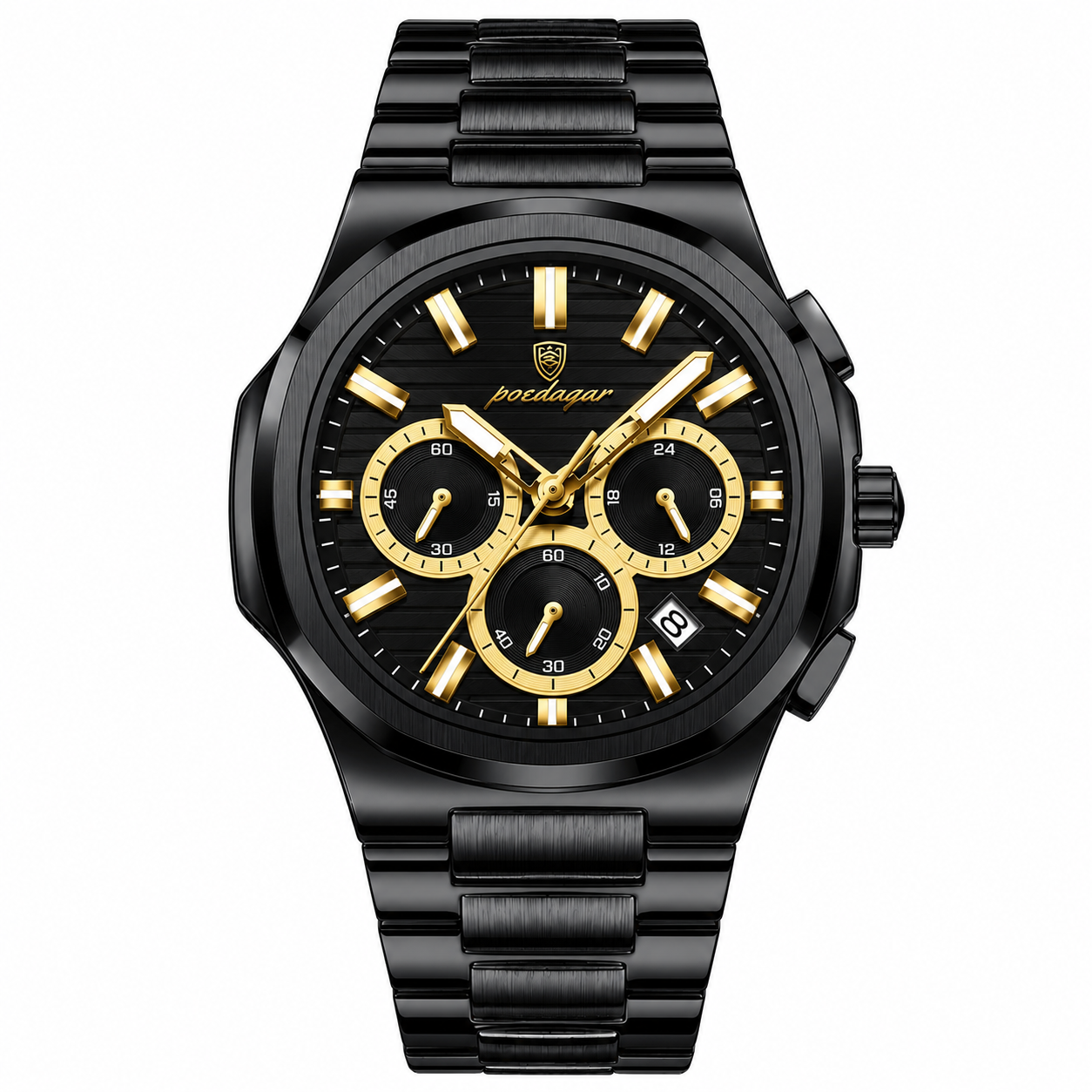 Horus® Watch - Stainless Steel Chronograph