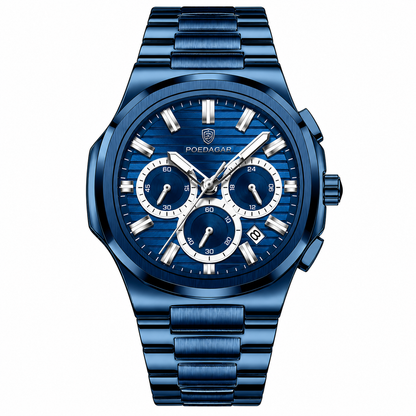 Horus® Watch - Stainless Steel Chronograph