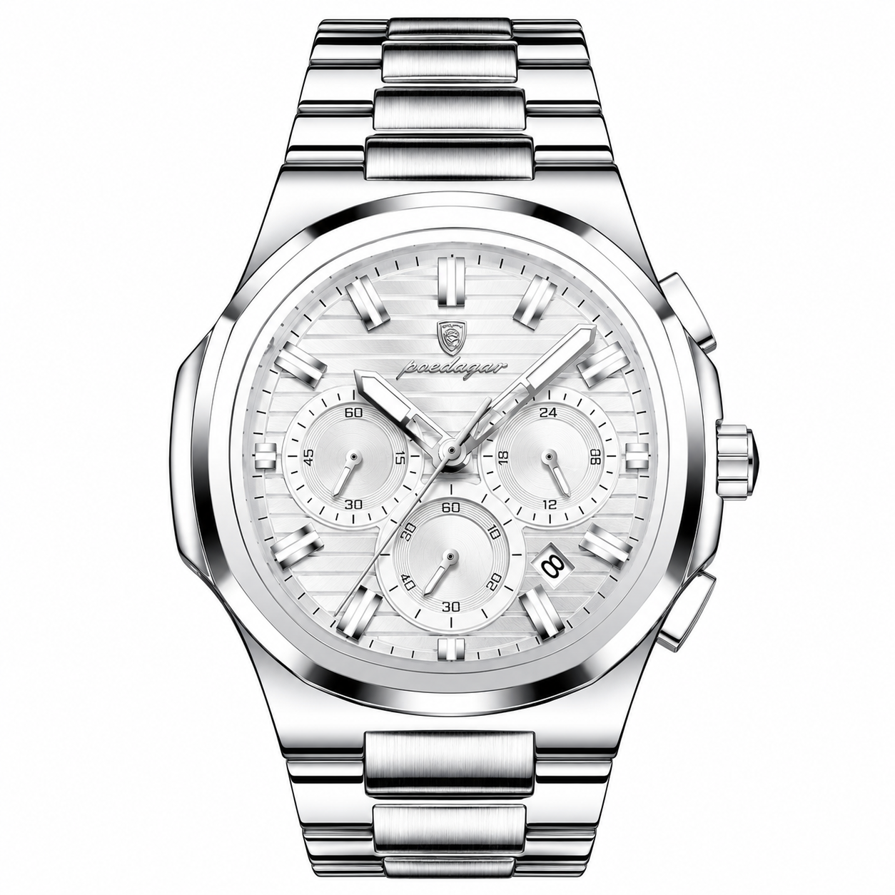 Horus® Watch - Stainless Steel Chronograph