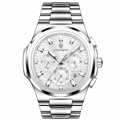 Horus® Watch - Stainless Steel Chronograph
