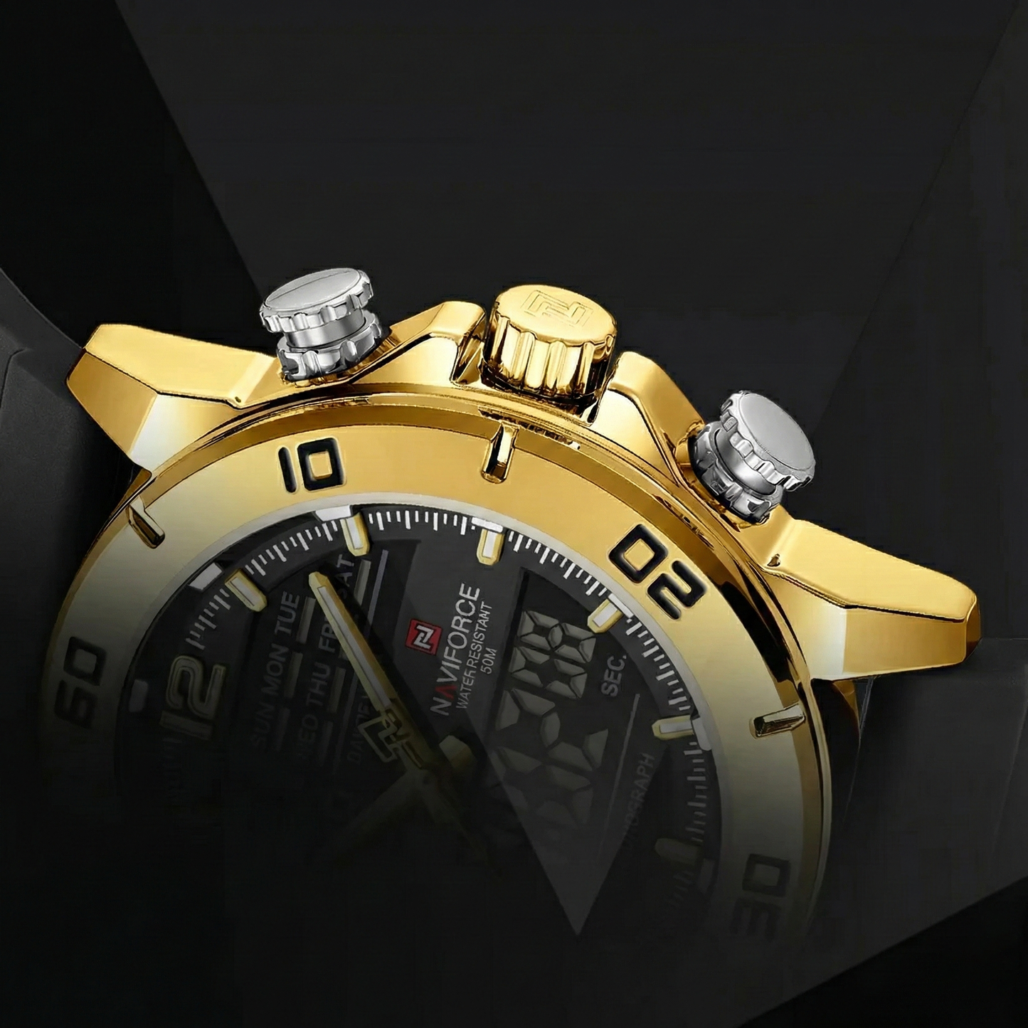 Titan Gold Sport Watch