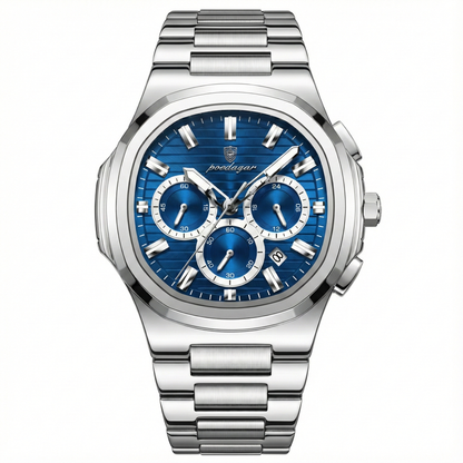 Horus® Watch - Stainless Steel Chronograph
