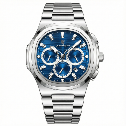 Horus® Watch - Stainless Steel Chronograph