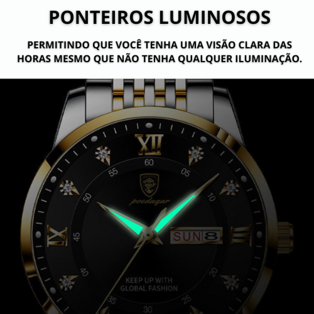 Quartz Luxury® Watch