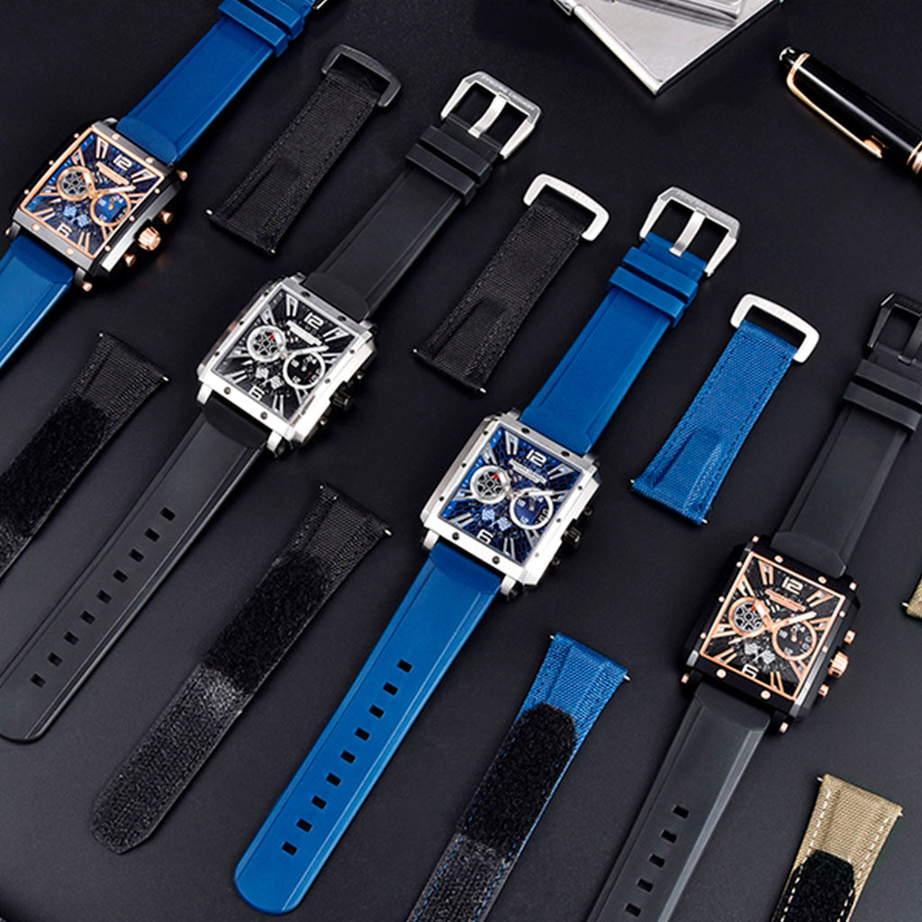 Design Monaco Silver Blue