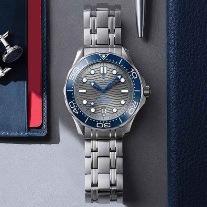 Design Veracius Blue Steel Bracelet Watch
