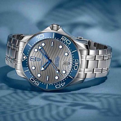 Design Veracius Blue Steel Bracelet Watch