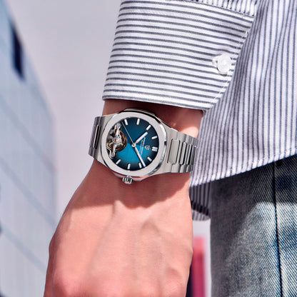 Design Esposito Silver Blue