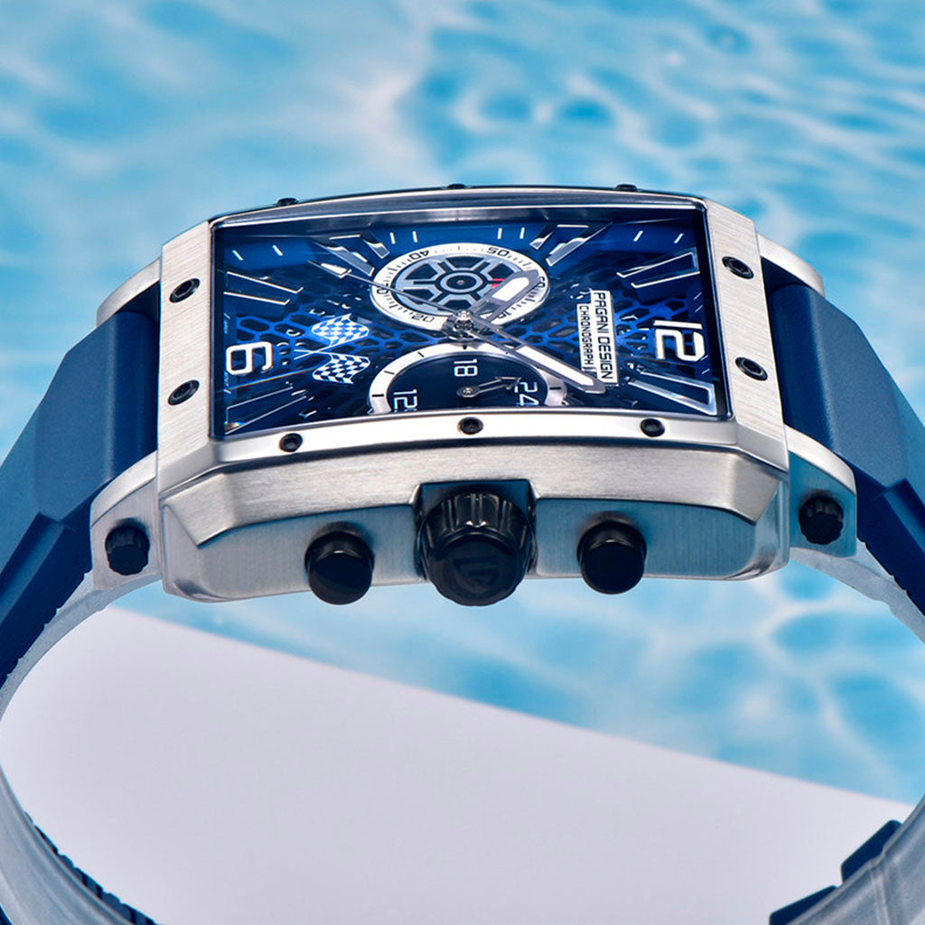 Design Monaco Silver Blue