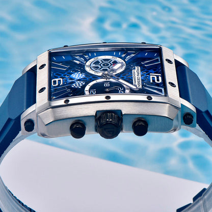 Design Monaco Silver Blue