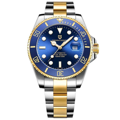 Design Nautilus Blue Gold