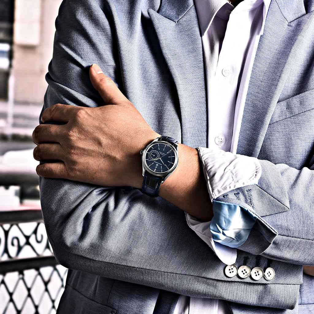 Design Luzzago Blue Silver