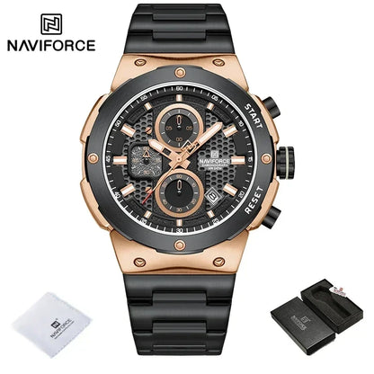 Royal Watch - Luxury Chronograph Stainless Steel