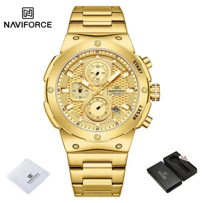 Royal Watch - Luxury Chronograph Stainless Steel