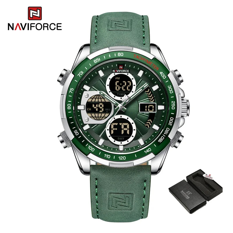 Vanguard Green Military Sports Watch