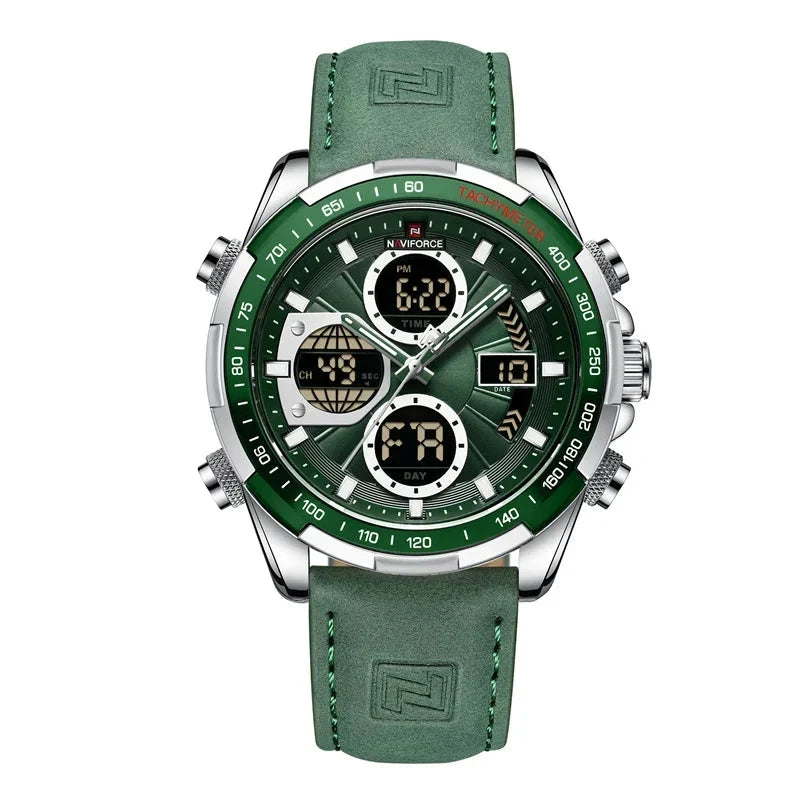 Vanguard Green Military Sports Watch