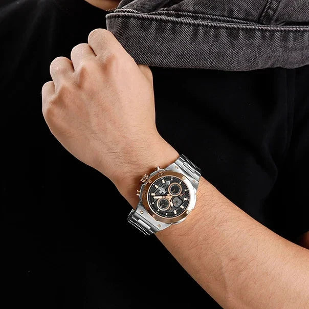 Royal Watch - Luxury Chronograph Stainless Steel
