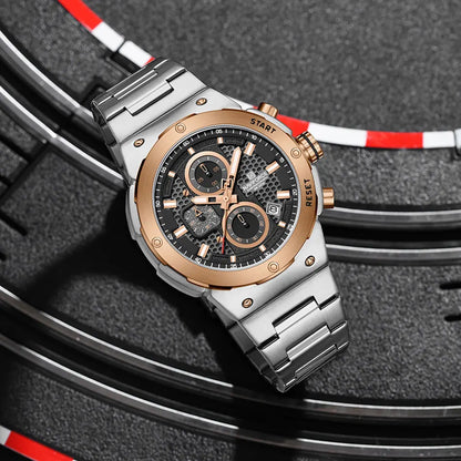 Royal Watch - Luxury Chronograph Stainless Steel