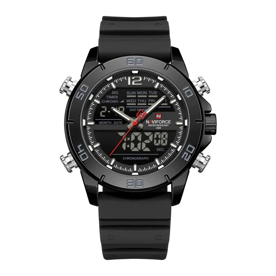 Titan Black Sports Watch