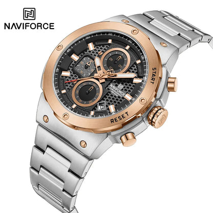 Royal Watch - Luxury Chronograph Stainless Steel