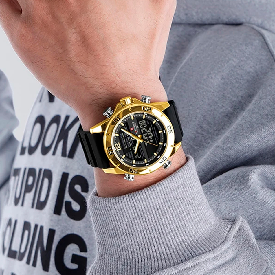 Titan Gold Sport Watch