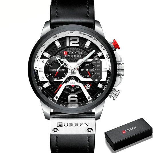 Magnus White Men's Watch