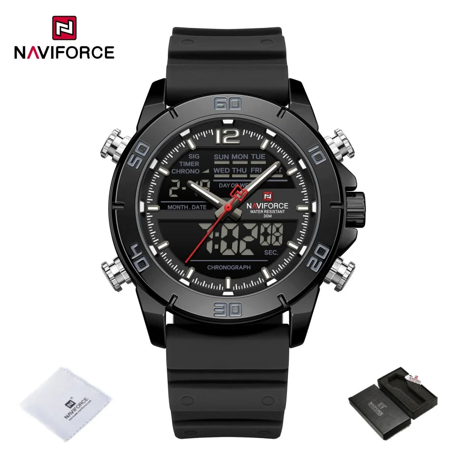 Titan Black Sports Watch
