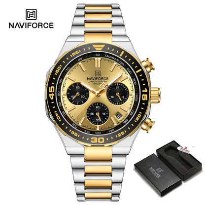 Maverick Watch - Modern Steel Chronograph