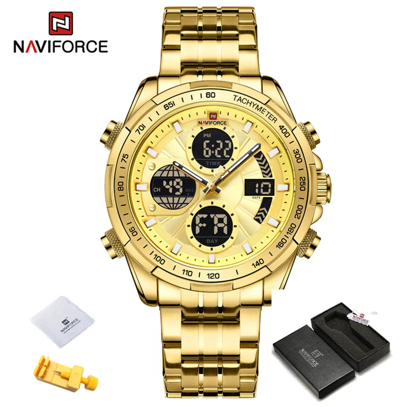 Vanguard Gold Military Sport Watch
