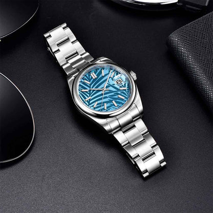 Design Leaf Blue