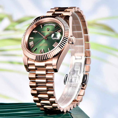 Design London Rose Gold Green