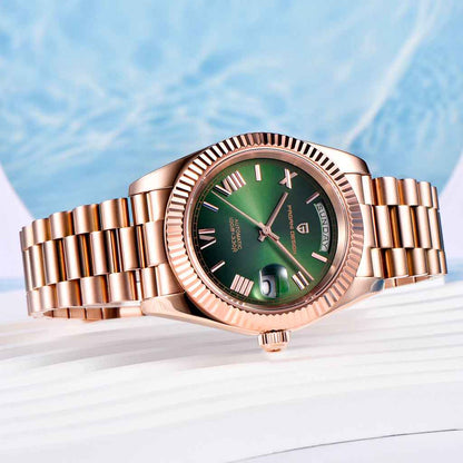 Design London Rose Gold Green